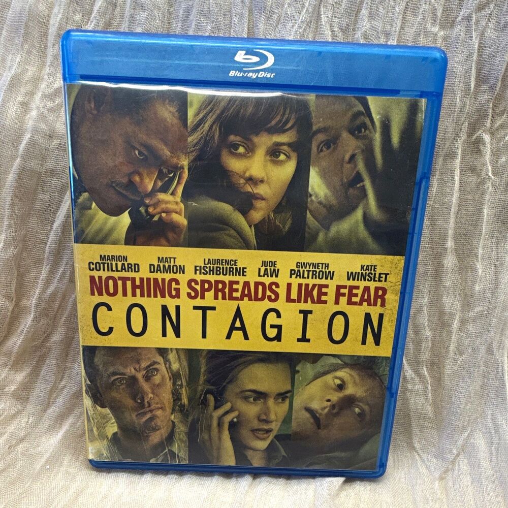 Contagion Blu-ray w Digital Copy PG-13 English Steven Soderbergh 106m